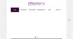 Desktop Screenshot of masters-lawgroup.com
